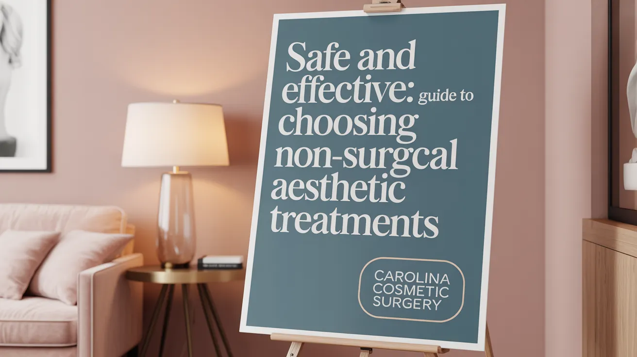Safe and Effective: Guide to Choosing Non-Surgical Aesthetic Treatments