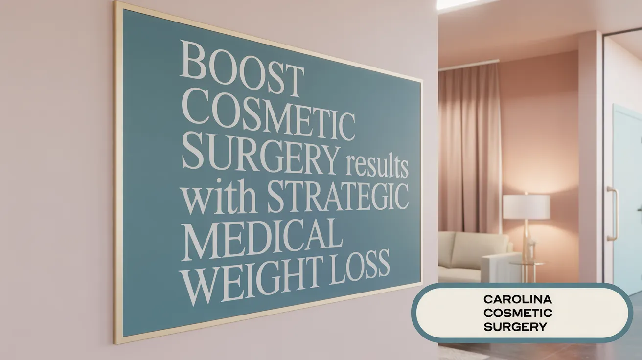 Boost Cosmetic Surgery Results with Strategic Medical Weight Loss