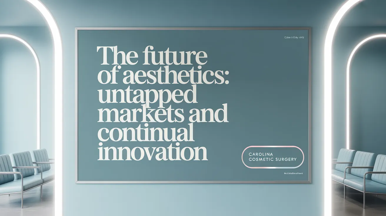 The Future of Aesthetics: Untapped Markets and Continual Innovation