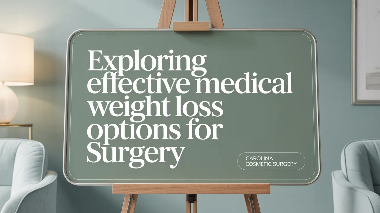 Exploring Effective Medical Weight Loss Options for Surgery