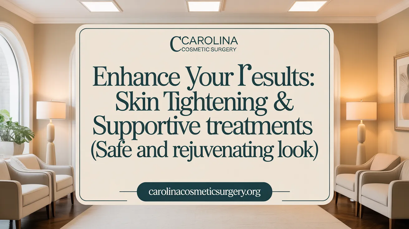 Enhance Your Results: Skin Tightening & Supportive Treatments