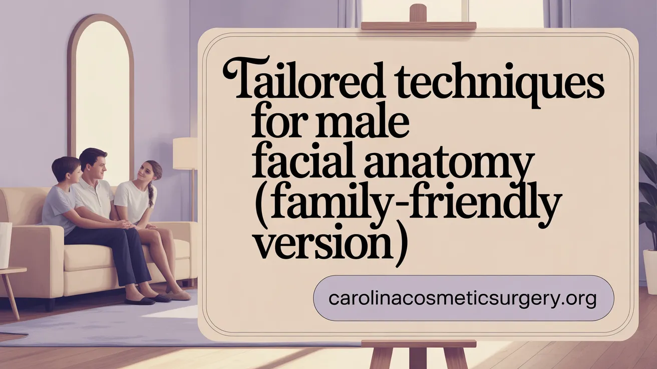 Tailored Techniques for Male Facial Anatomy