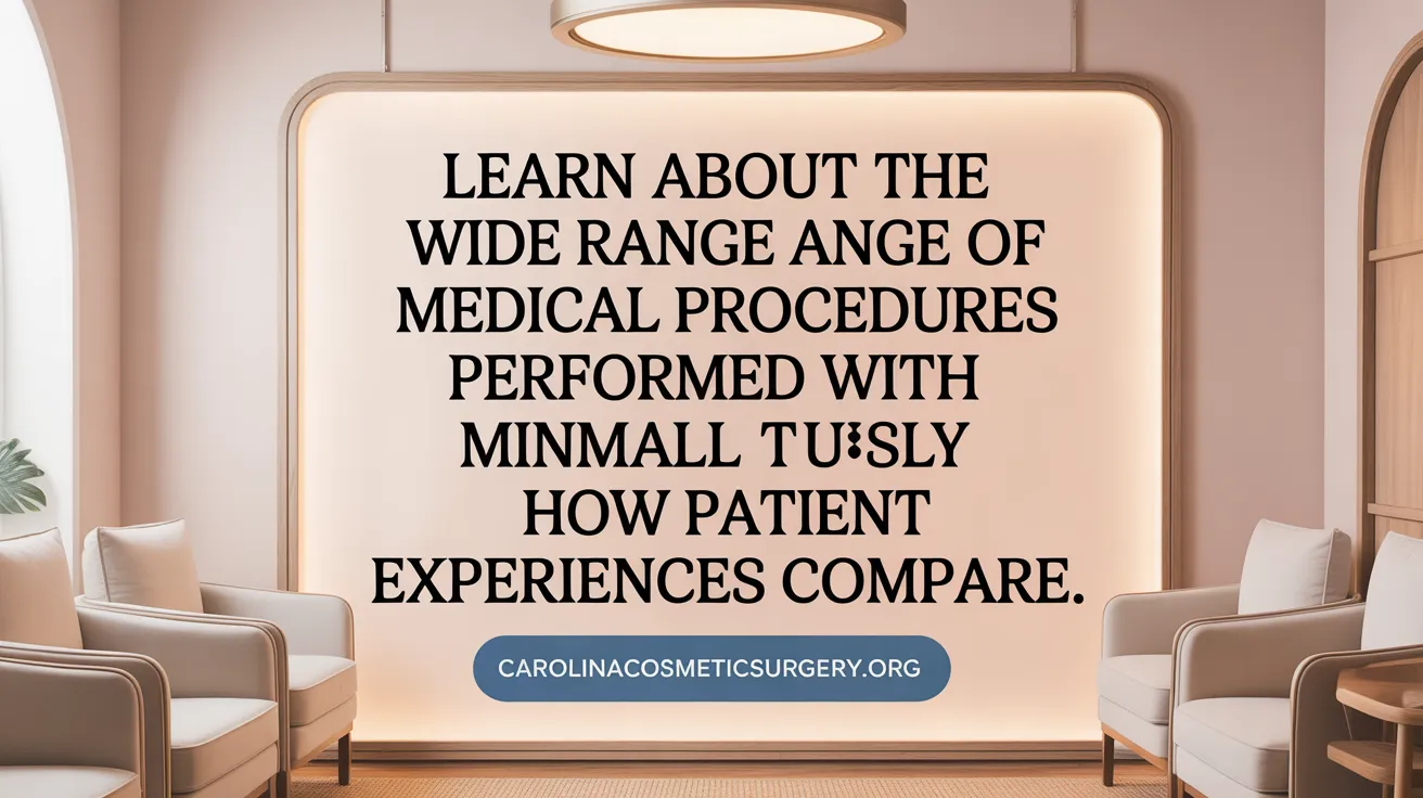 Learn about the wide range of conditions treated with minimally invasive techniques and how patient experiences compare.