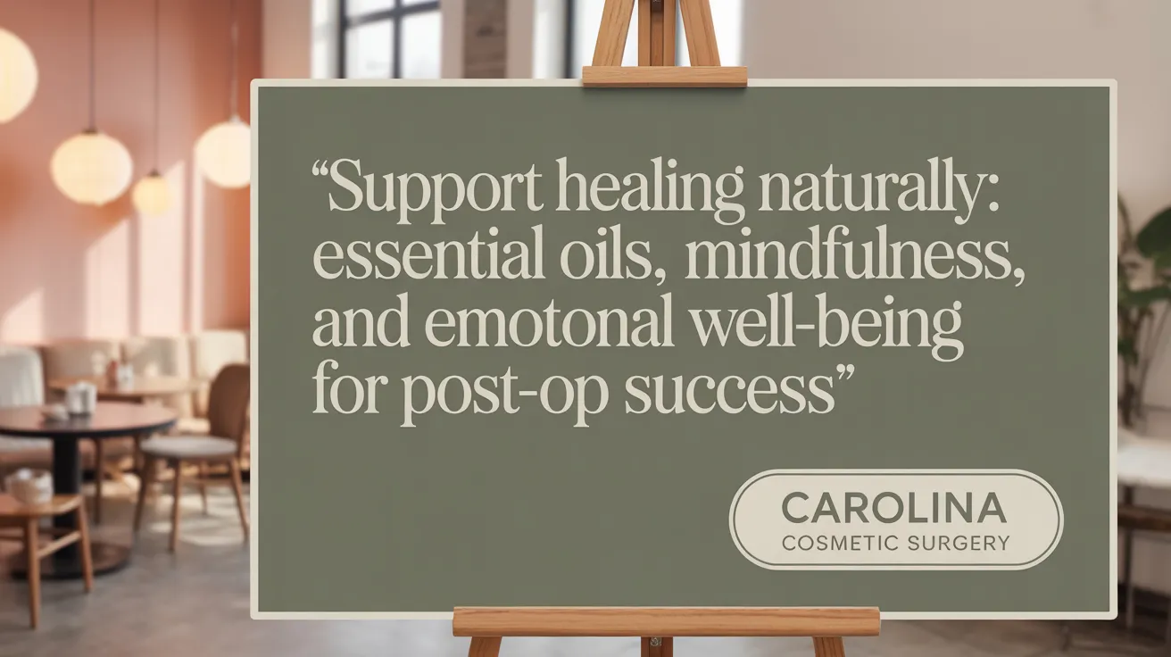 Support Healing Naturally: Essential Oils, Mindfulness, and Emotional Well-being for Post-Op Success