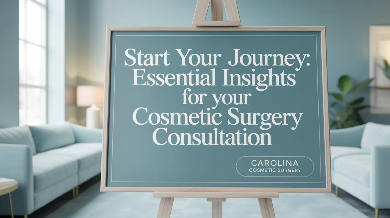 Start Your Journey: Essential Insights for Your Cosmetic Surgery Consultation