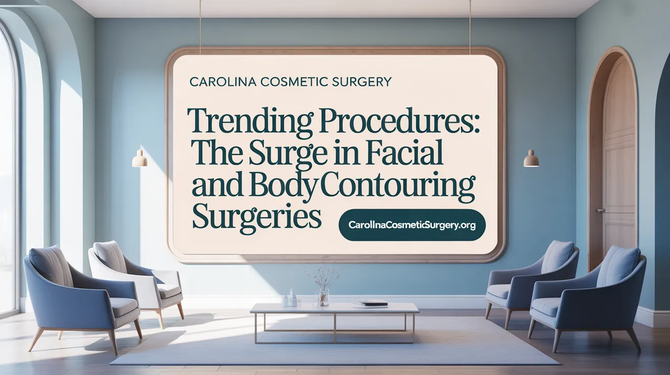 Trending Procedures: The Surge in Facial and Body Contouring Surgeries