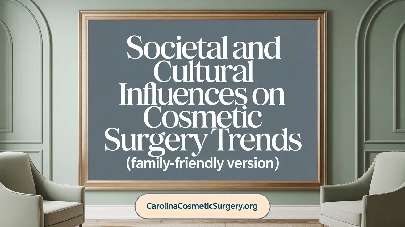 Societal and Cultural Influences on Cosmetic Surgery Trends