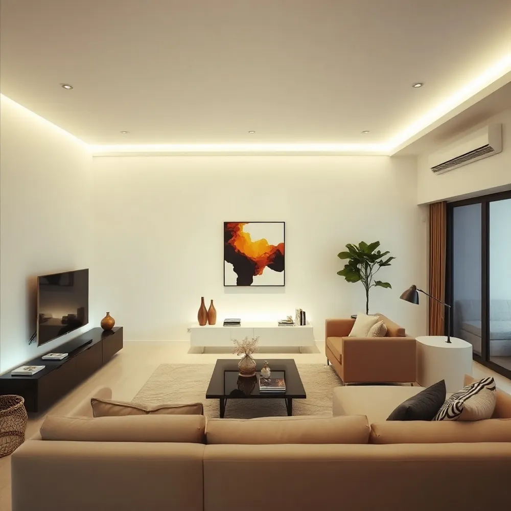 Easily customize your living space with vibrant colors and adjustable lighting to fit any mood or occasion.