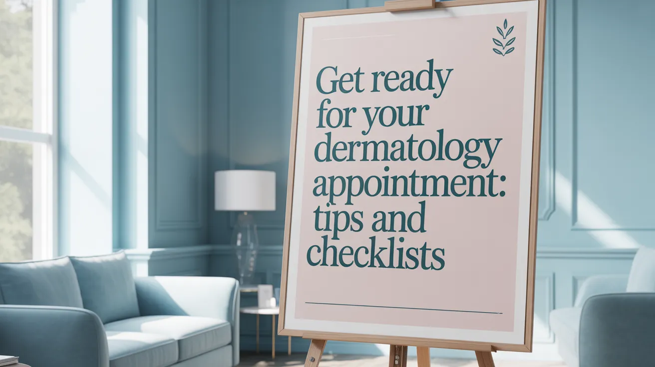 Get Ready for Your Dermatology Appointment: Tips and Checklists