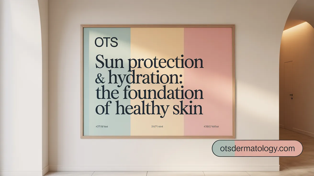 Sun Protection & Hydration: The Foundation of Healthy Skin