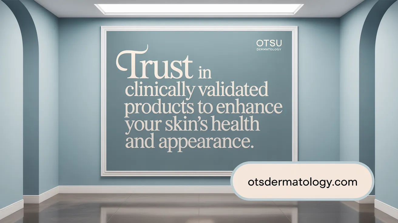 Trust in clinically validated products to enhance your skin's health and appearance.