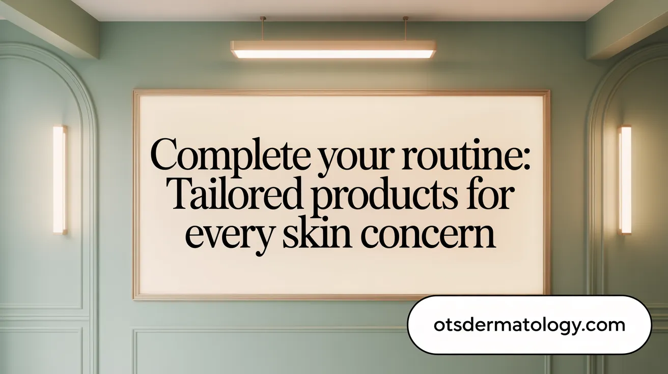 Complete Your Routine: Tailored Products for Every Skin Concern