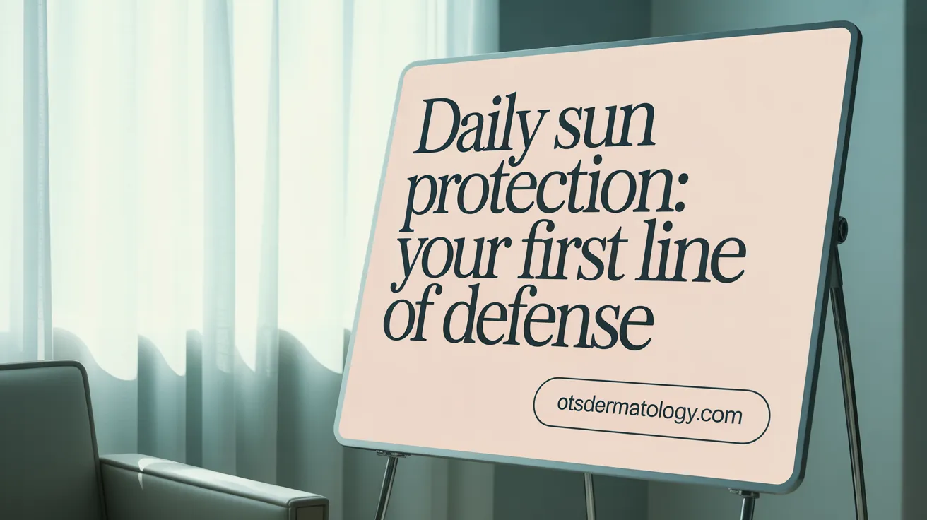 Daily Sun Protection: Your First Line of Defense