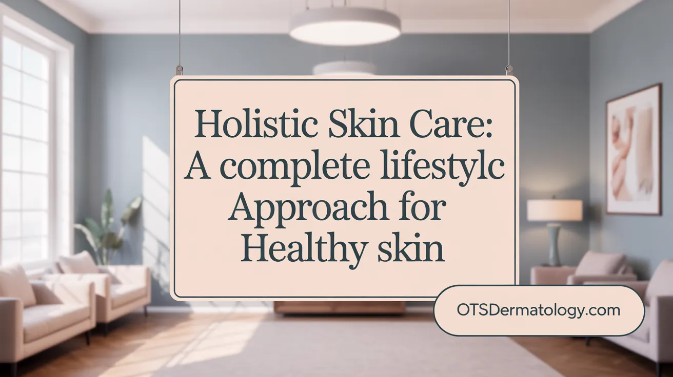 Holistic Skin Care: A Complete Lifestyle Approach for Healthy Skin