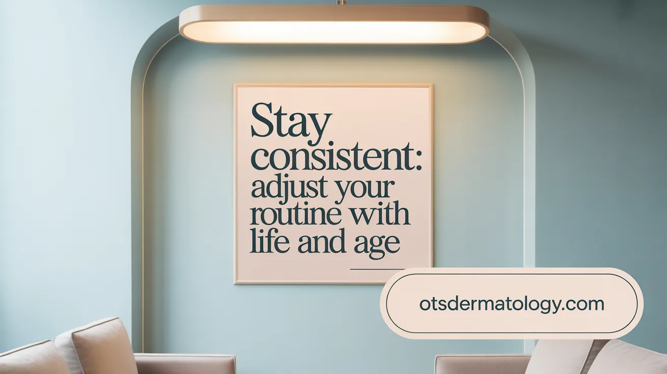 Stay Consistent: Adjust Your Routine With Life and Age