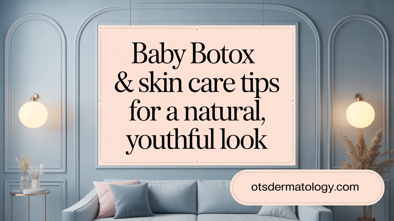 Baby Botox & Skin Care Tips for a Natural, Youthful Look