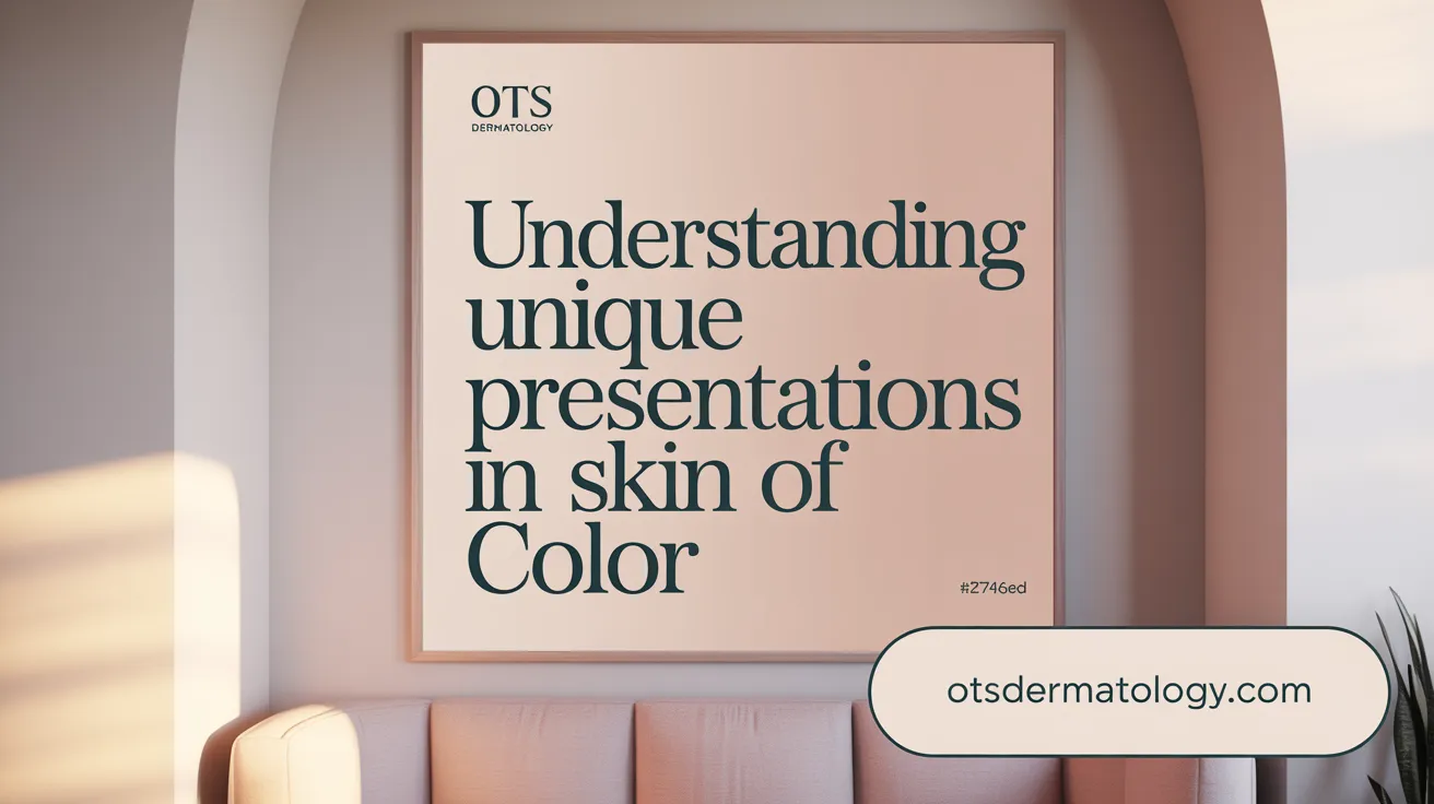 Understanding Unique Presentations in Skin of Color