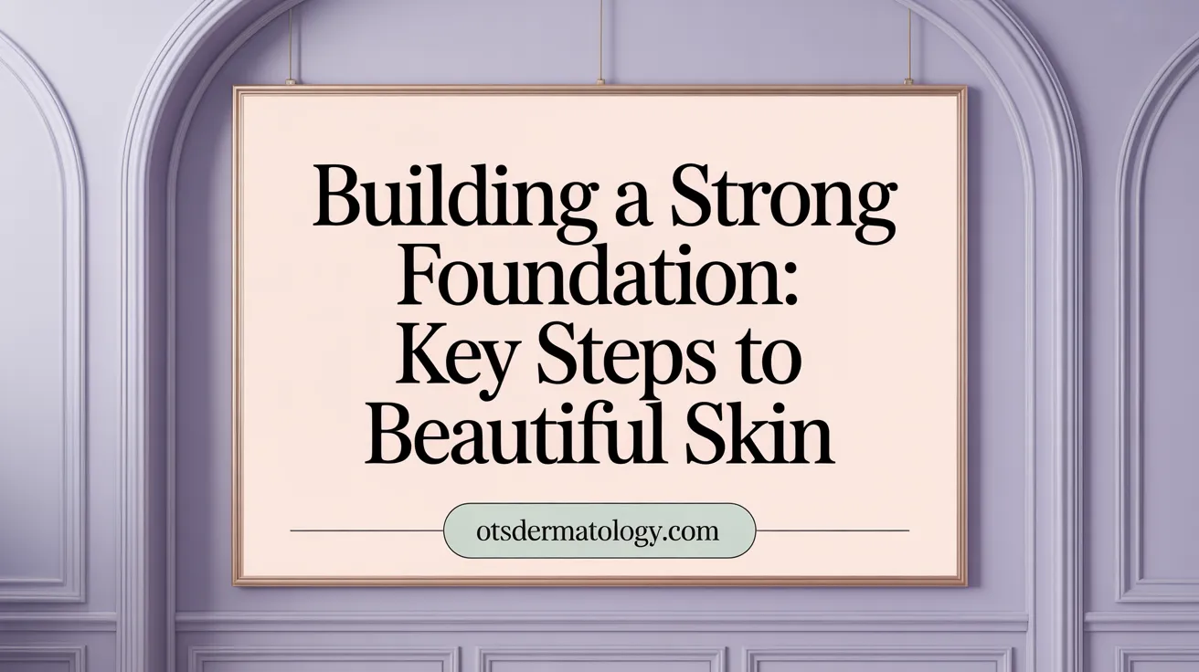 Building a Strong Foundation: Key Steps to Beautiful Skin