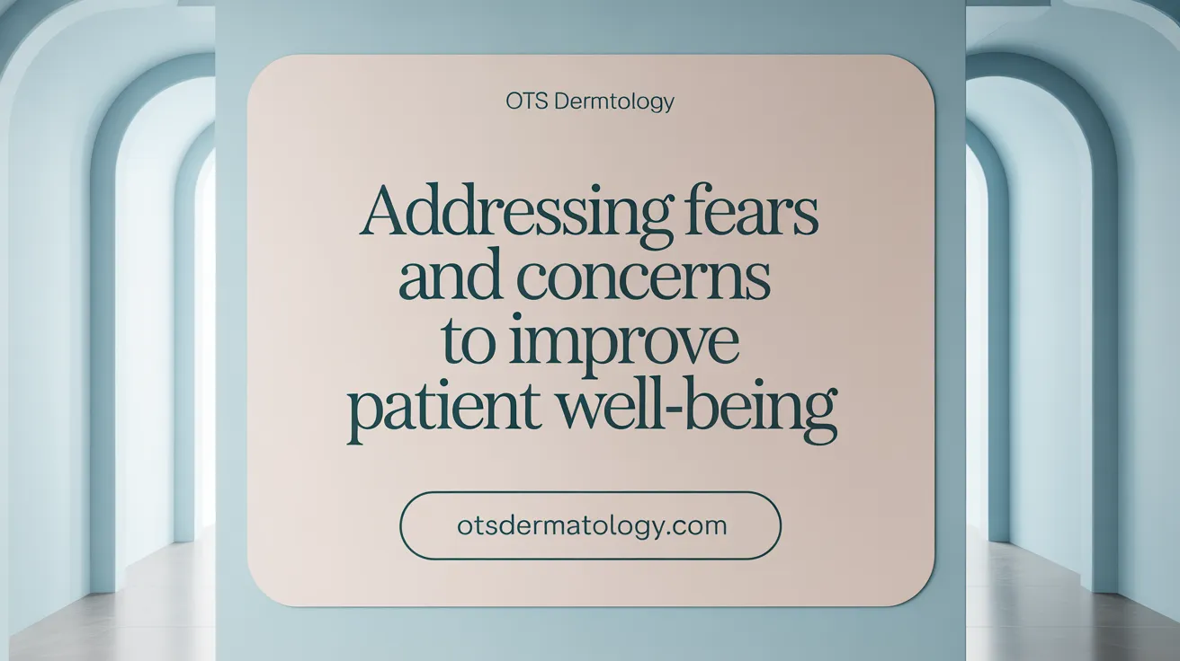 Addressing Fears and Concerns to Improve Patient Well-Being