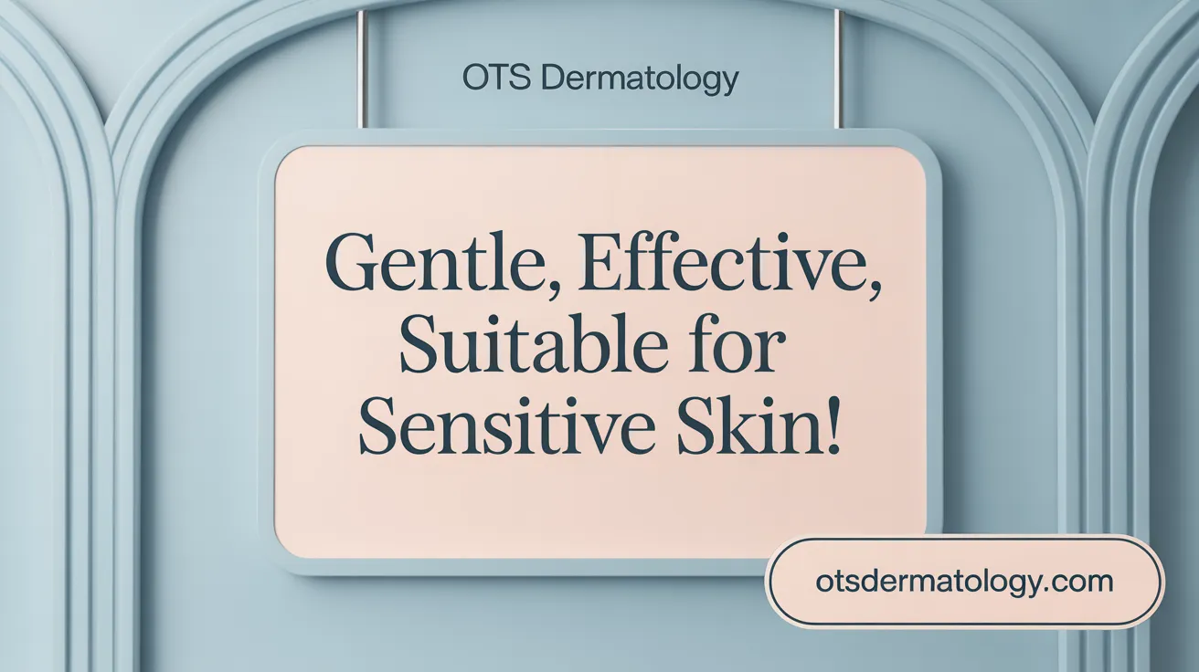 Gentle, Effective, Suitable for Sensitive Skin!