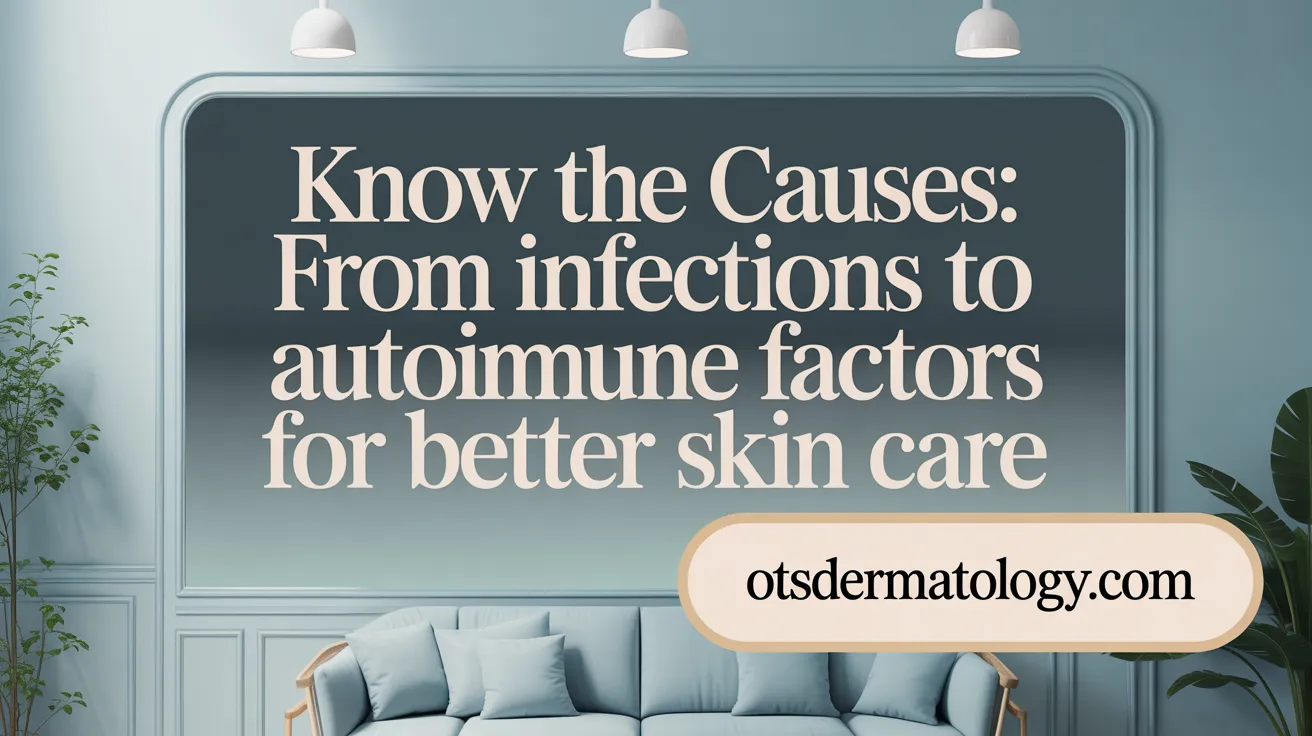 Know the Causes: From Infections to Autoimmune Factors for Better Skin Care