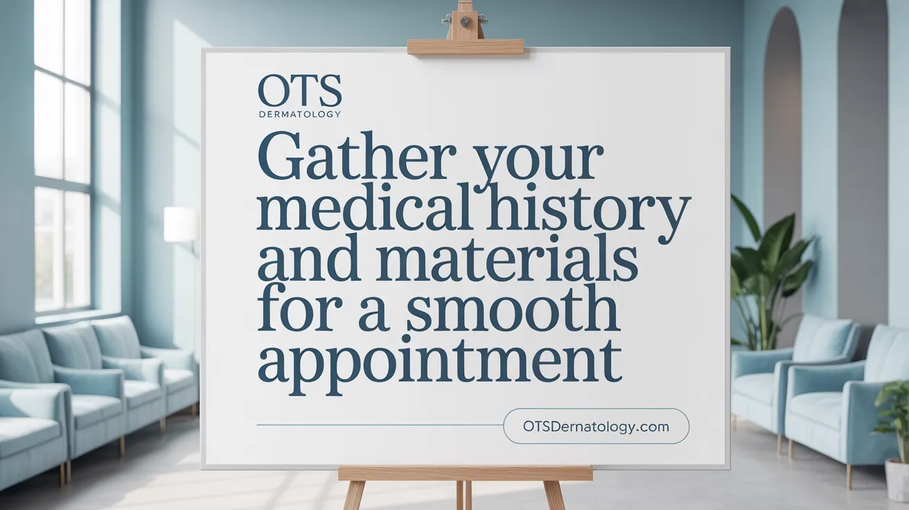 Gather Your Medical History and Materials for a Smooth Appointment
