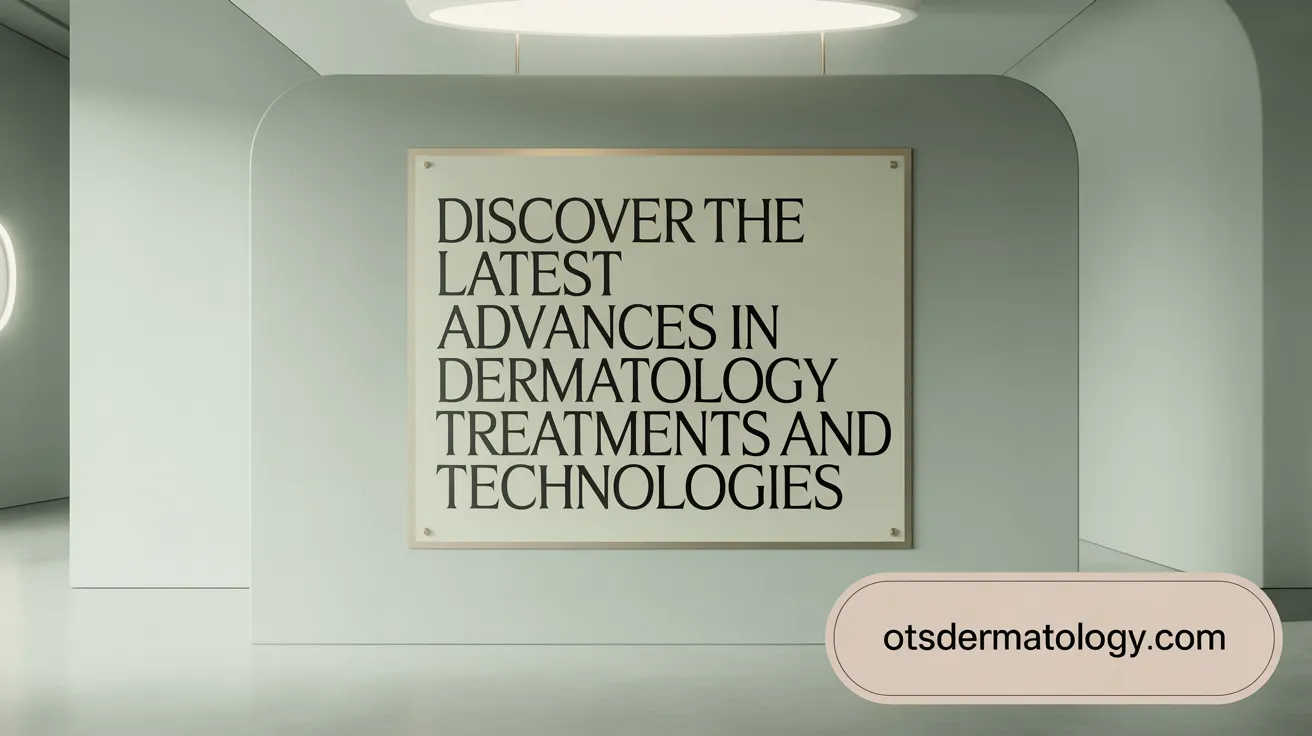 Discover the Latest Advances in Dermatology Treatments and Technologies
