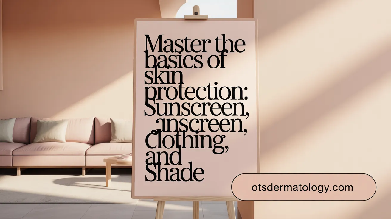 Master the Basics of Skin Protection: Sunscreen, Clothing, and Shade