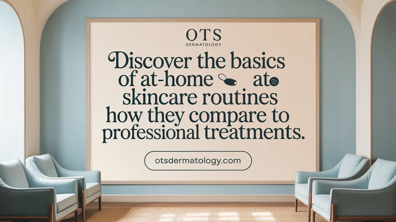 Discover the basics of at-home skincare routines and how they compare to professional treatments.
