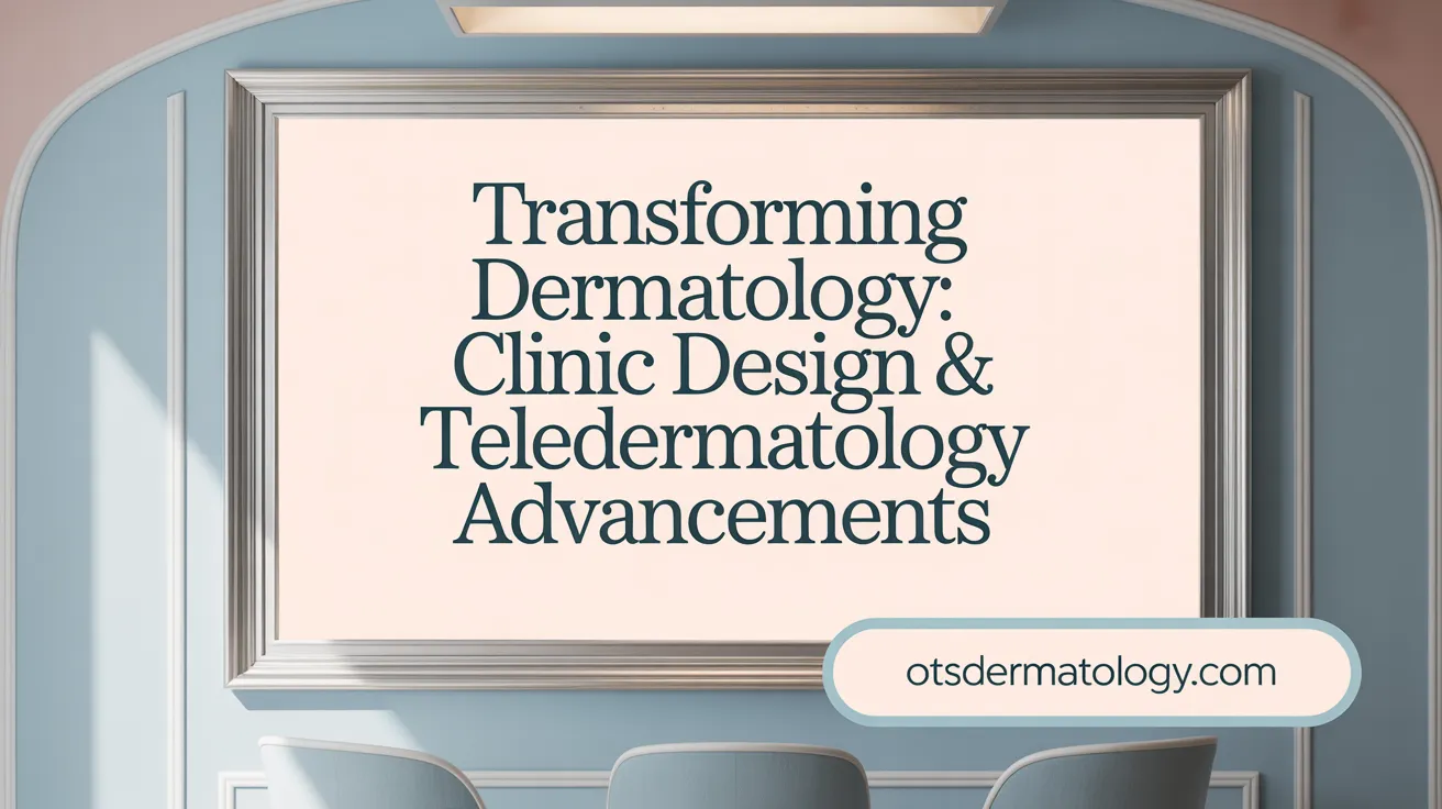 Transforming Dermatology: Clinic Design & Teledermatology Advancements
