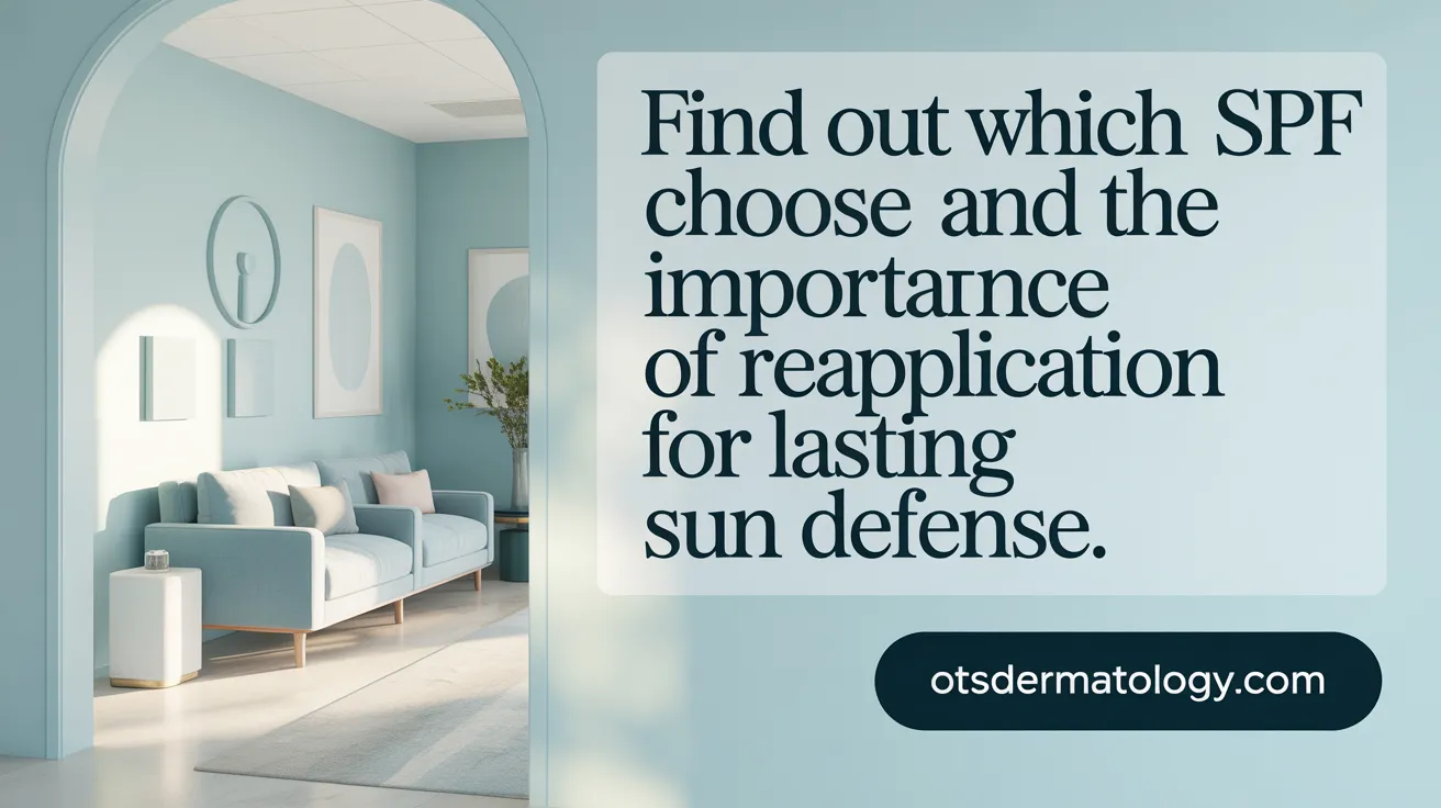 Find out which SPF to choose and the importance of reapplication for lasting sun defense.