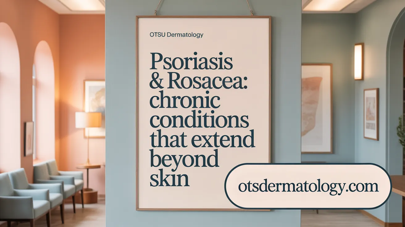 Psoriasis & Rosacea: Chronic Conditions That Extend Beyond Skin