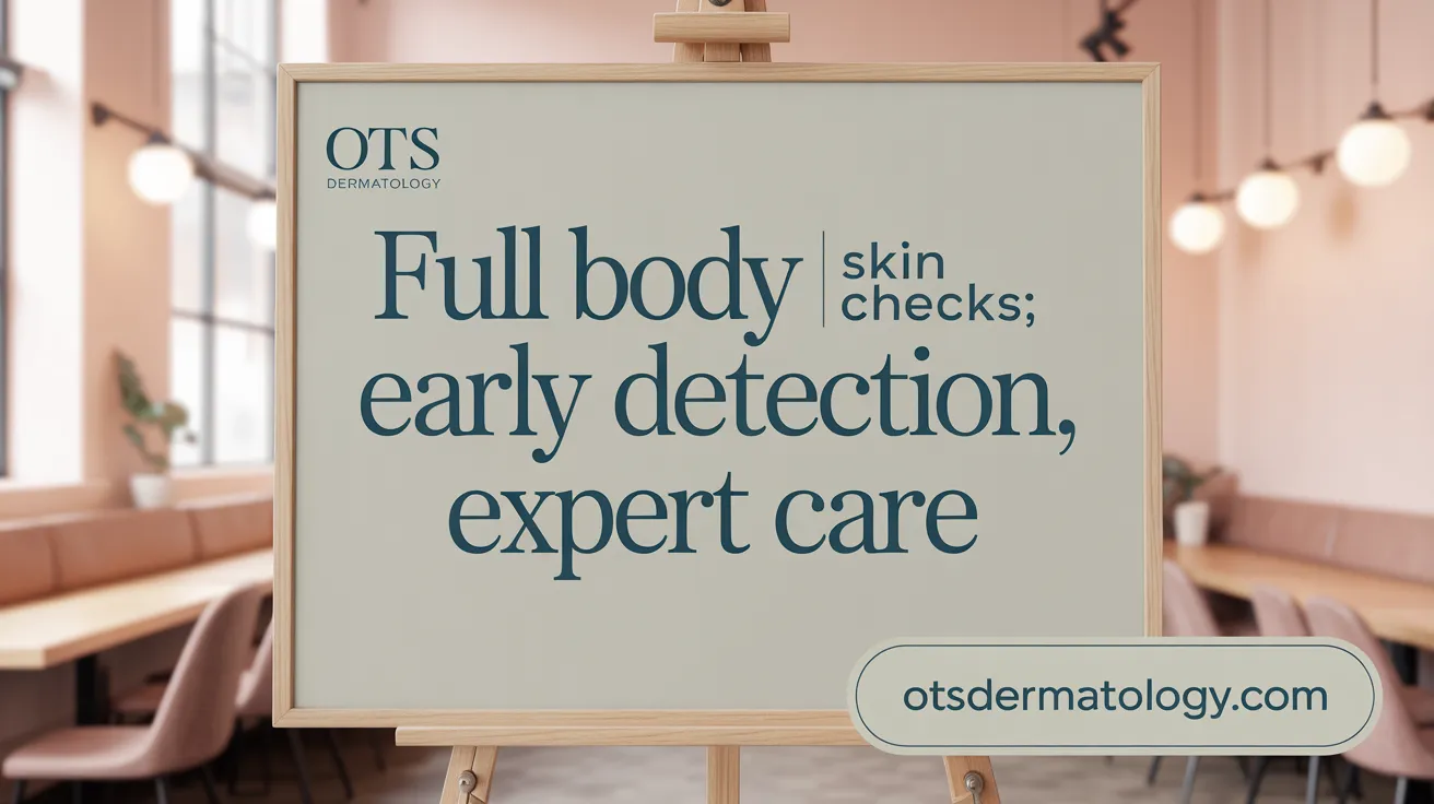 Full Body Skin Checks: Early Detection, Expert Care