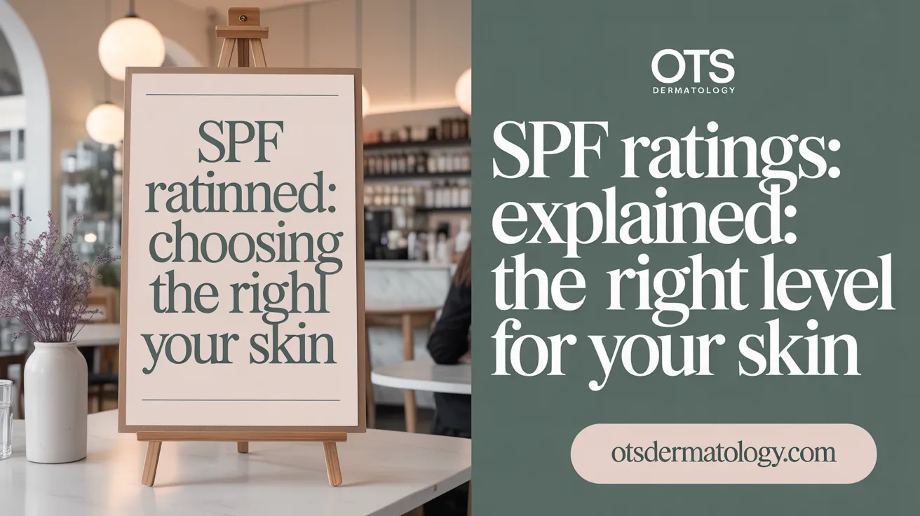 SPF Ratings Explained: Choosing the Right Level for Your Skin