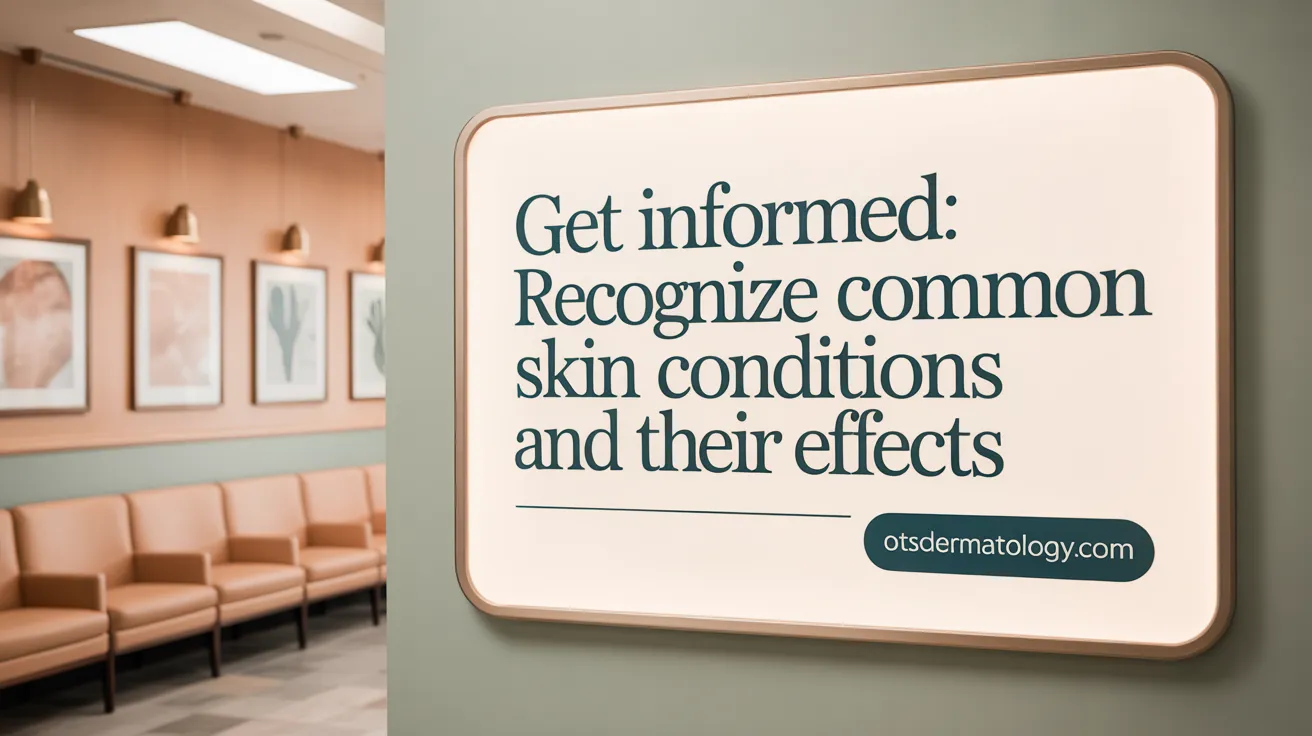 Get Informed: Recognize Common Skin Conditions and Their Effects