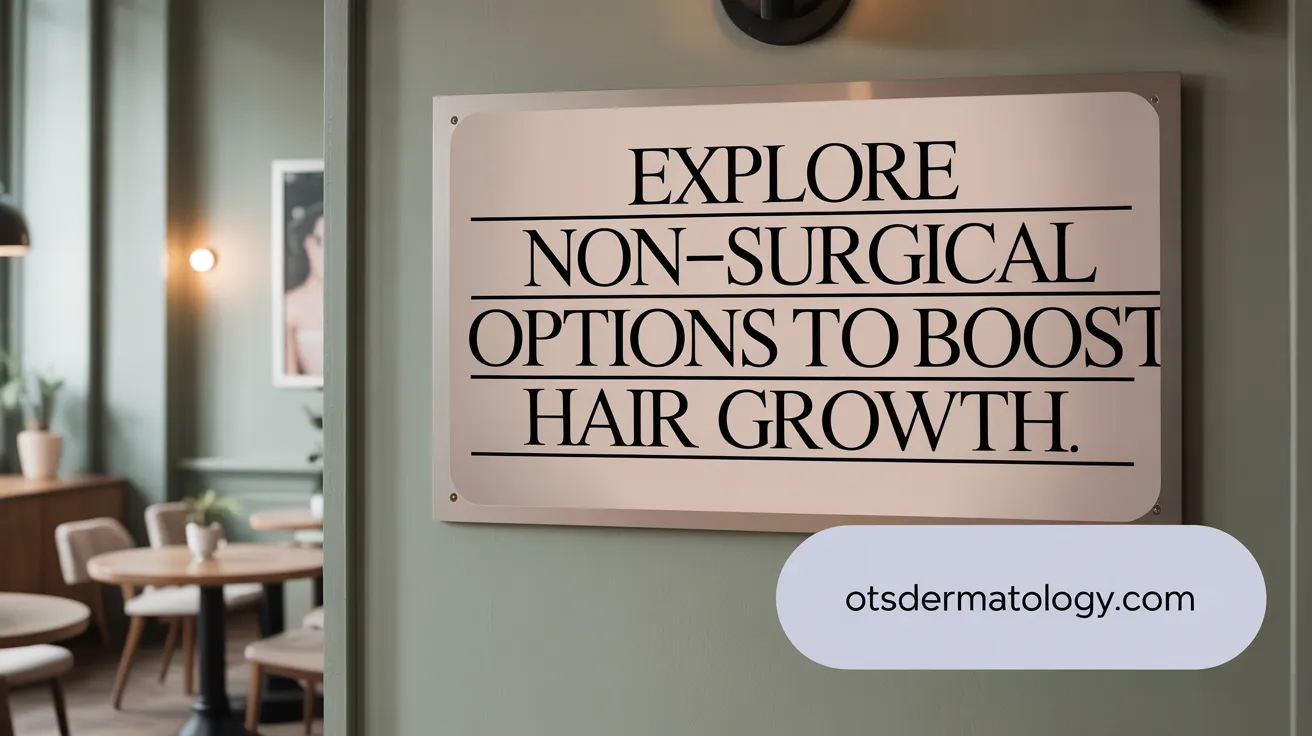 Explore Non-Surgical Options to Boost Hair Growth