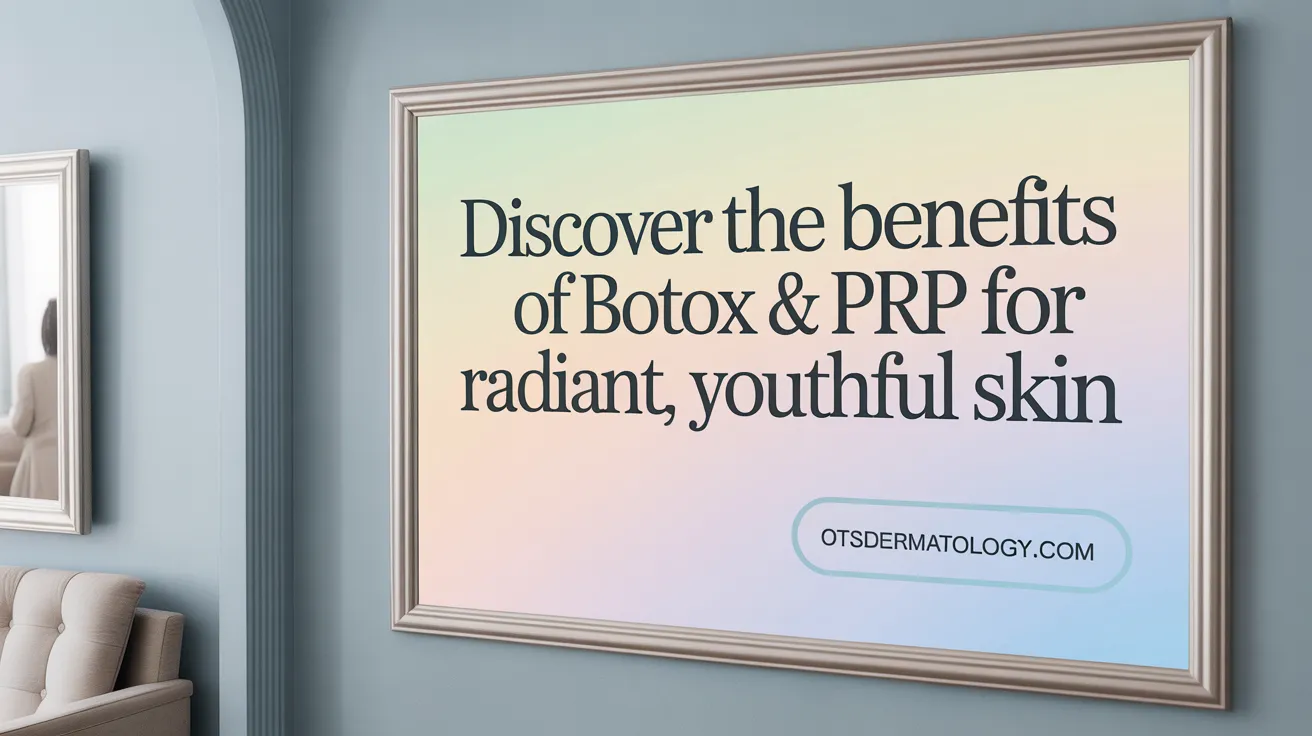 Discover the Benefits of Botox & PRP for Radiant, Youthful Skin