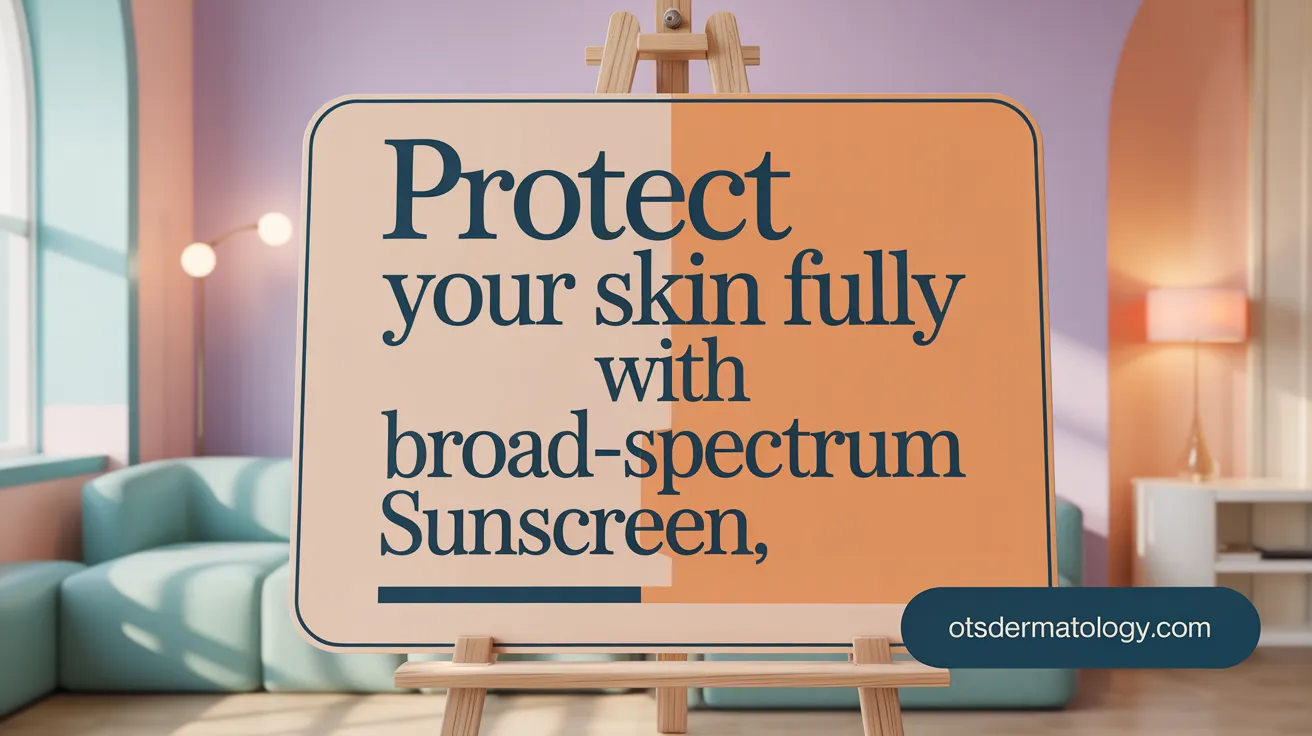 Protect Your Skin Fully with Broad-Spectrum Sunscreen