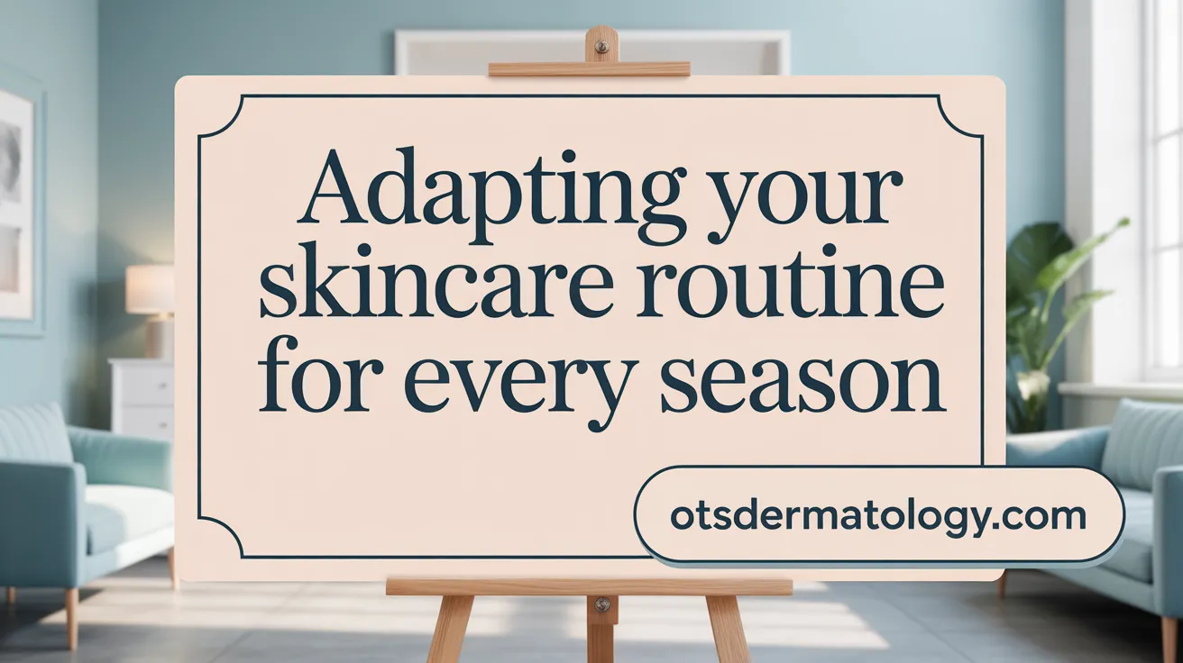 Adapting Your Skincare Routine for Every Season