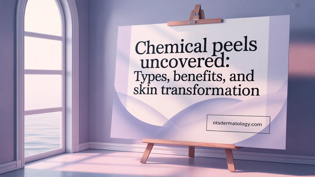 Chemical Peels Uncovered: Types, Benefits, and Skin Transformation