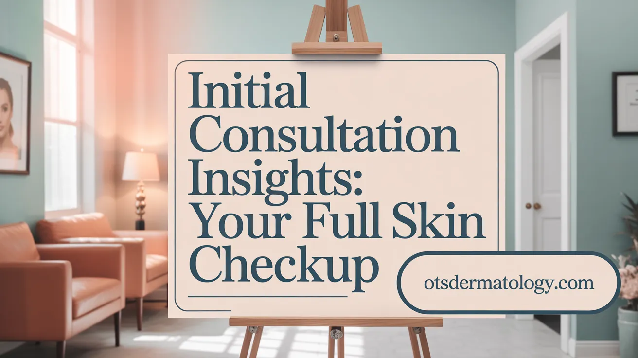 Initial Consultation Insights: Your Full Skin Checkup