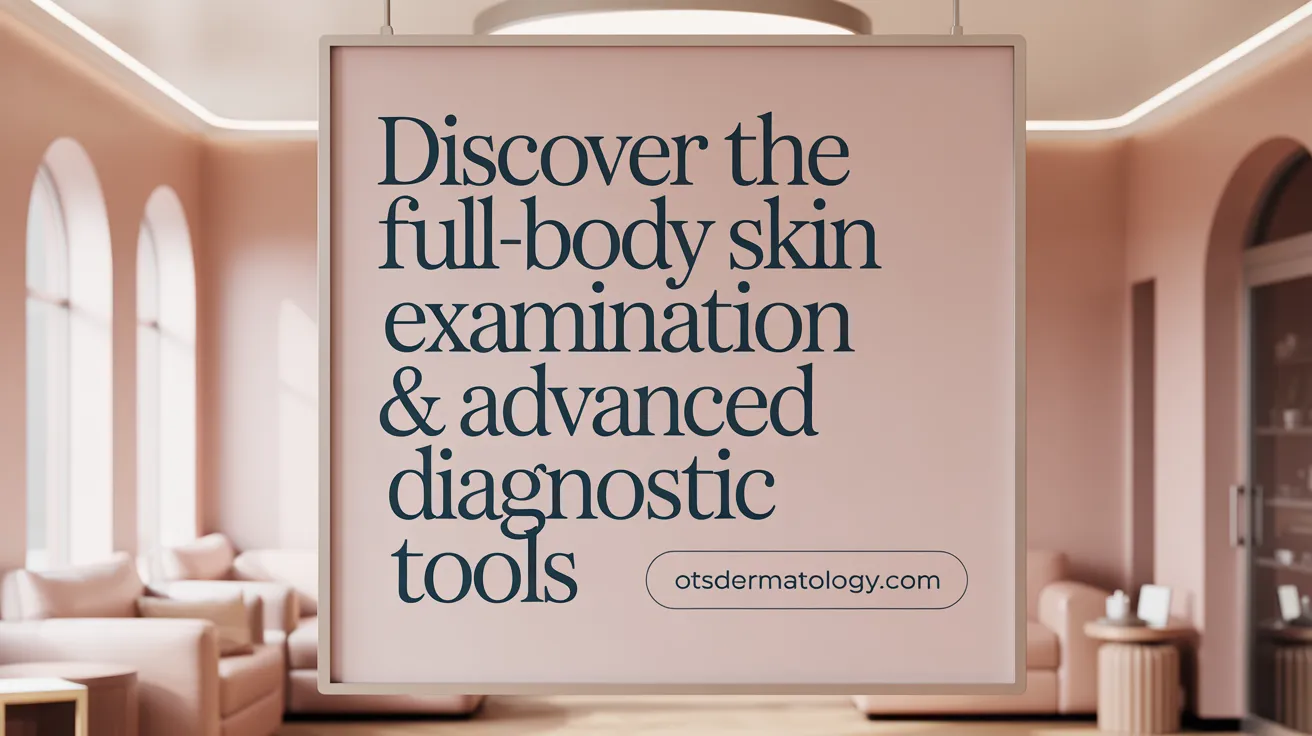 Discover the Full-Body Skin Examination & Advanced Diagnostic Tools