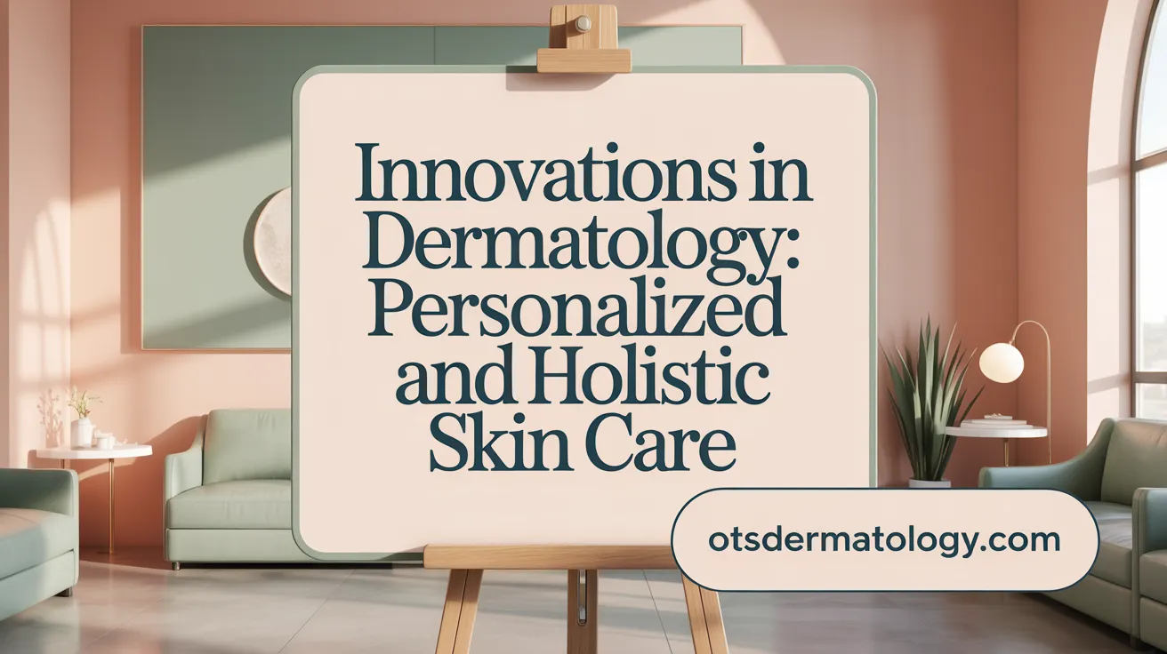 Innovations in Dermatology: Personalized and Holistic Skin Care