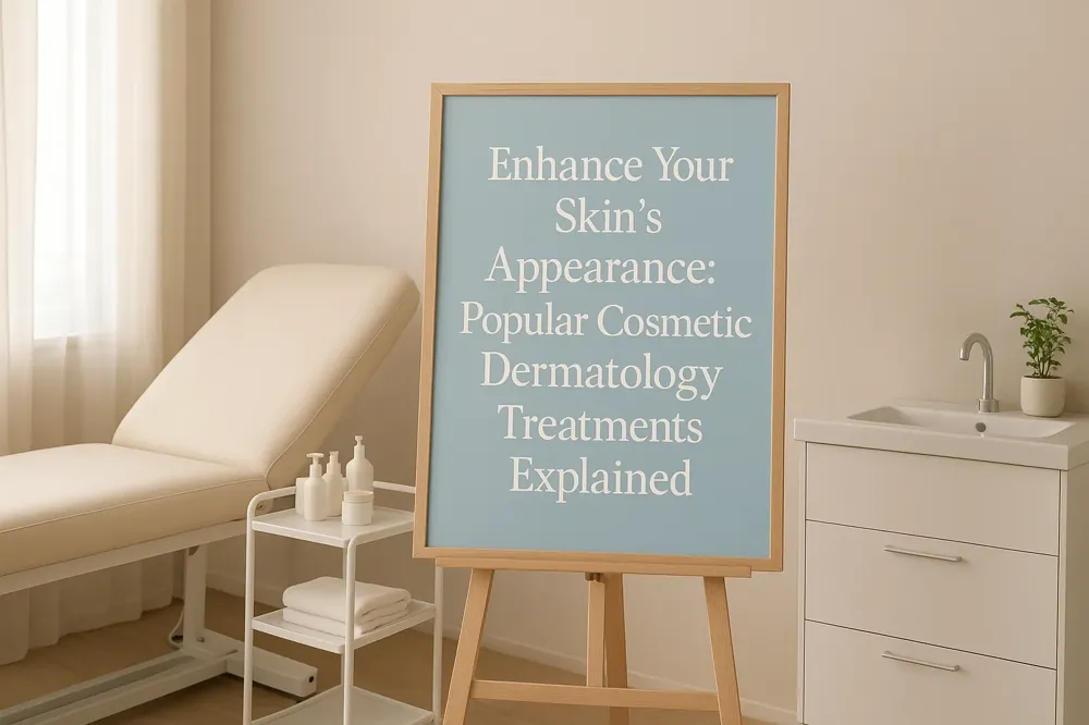 Enhance Your Skin's Appearance: Popular Cosmetic Dermatology Treatments Explained