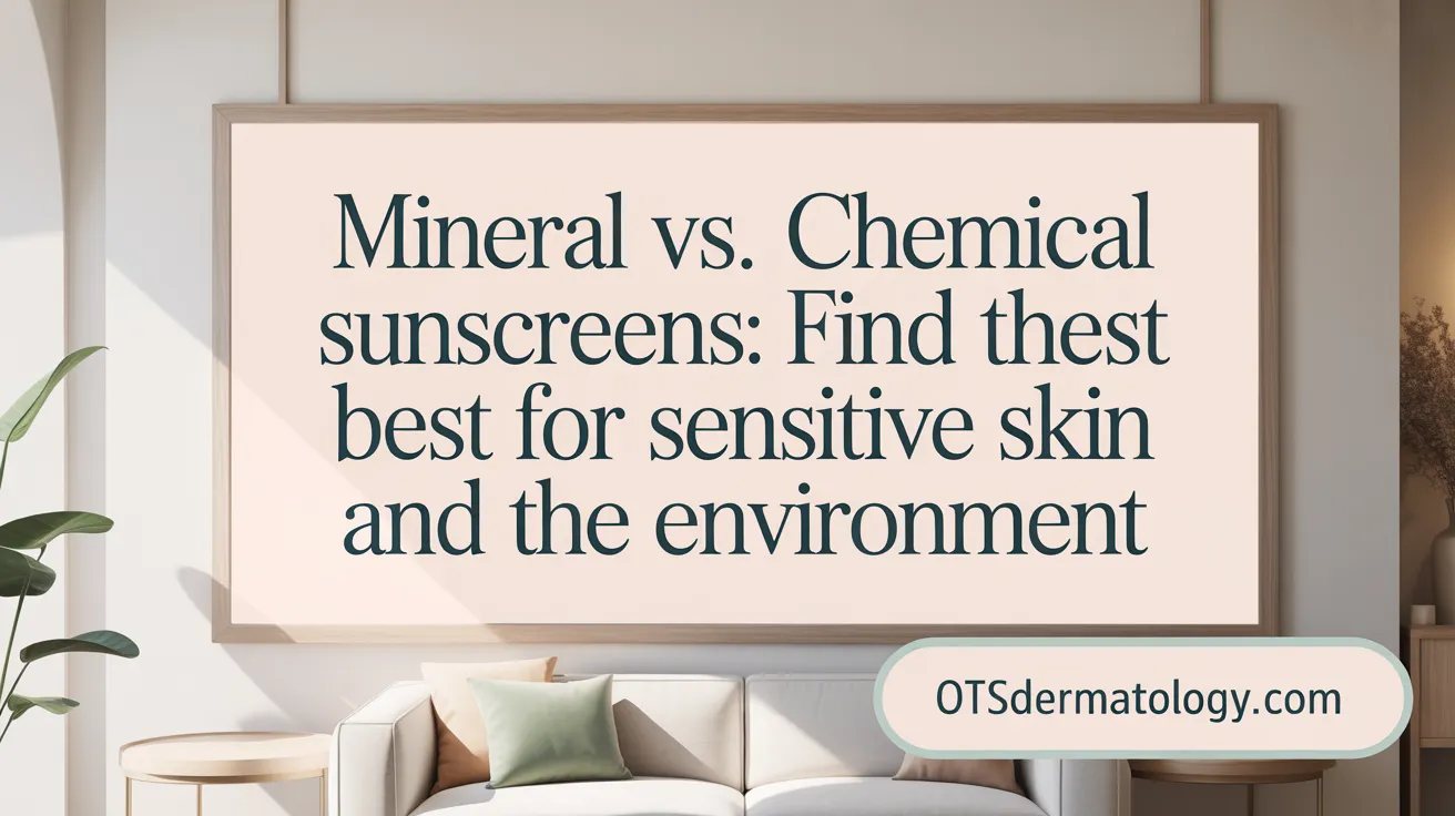 Mineral vs. Chemical Sunscreens: Find the Best Fit for Sensitive Skin and the Environment