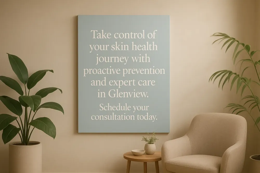 Take control of your skin health journey with proactive prevention and expert care in Glenview. Schedule your consultation today.