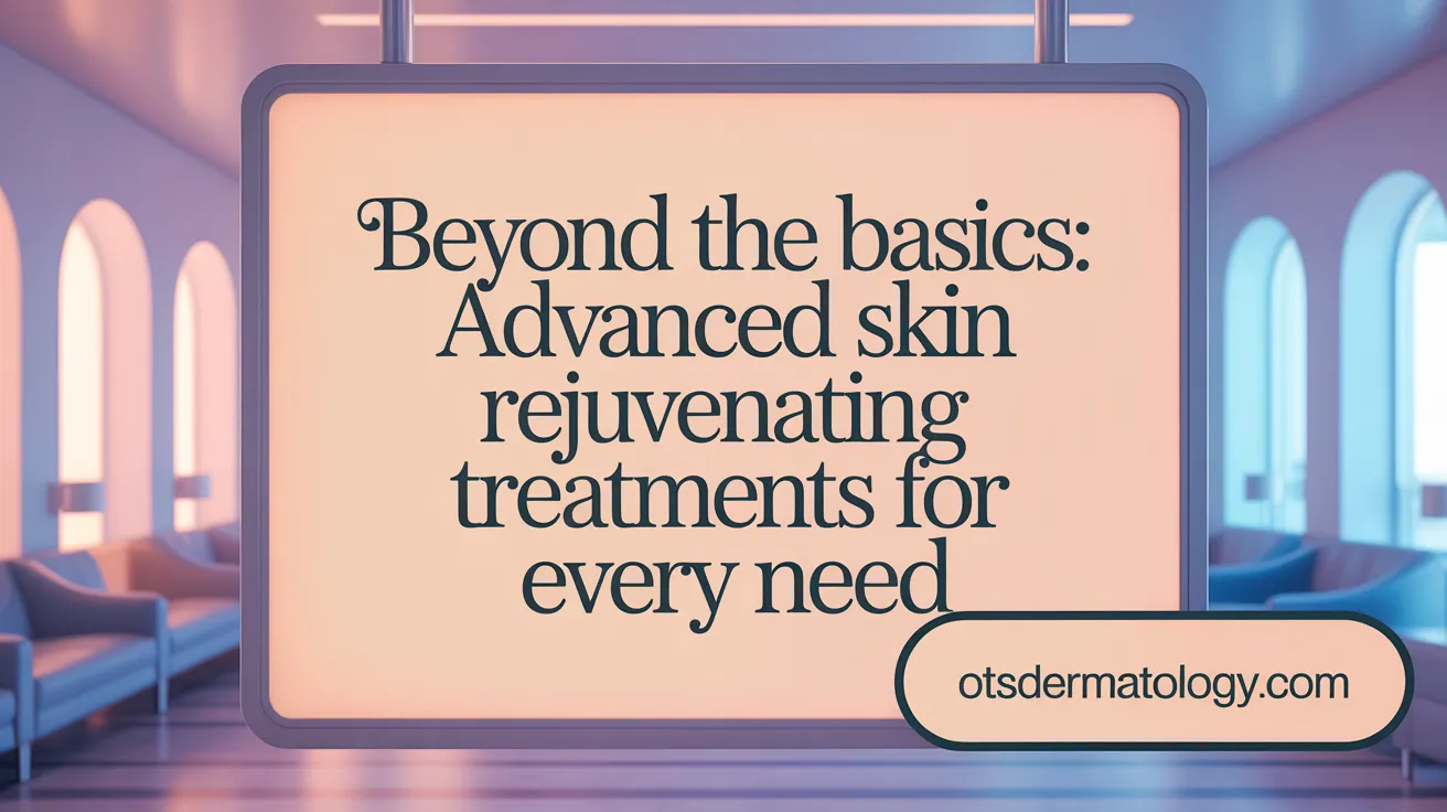 Beyond the Basics: Advanced Skin Rejuvenation Treatments for Every Need