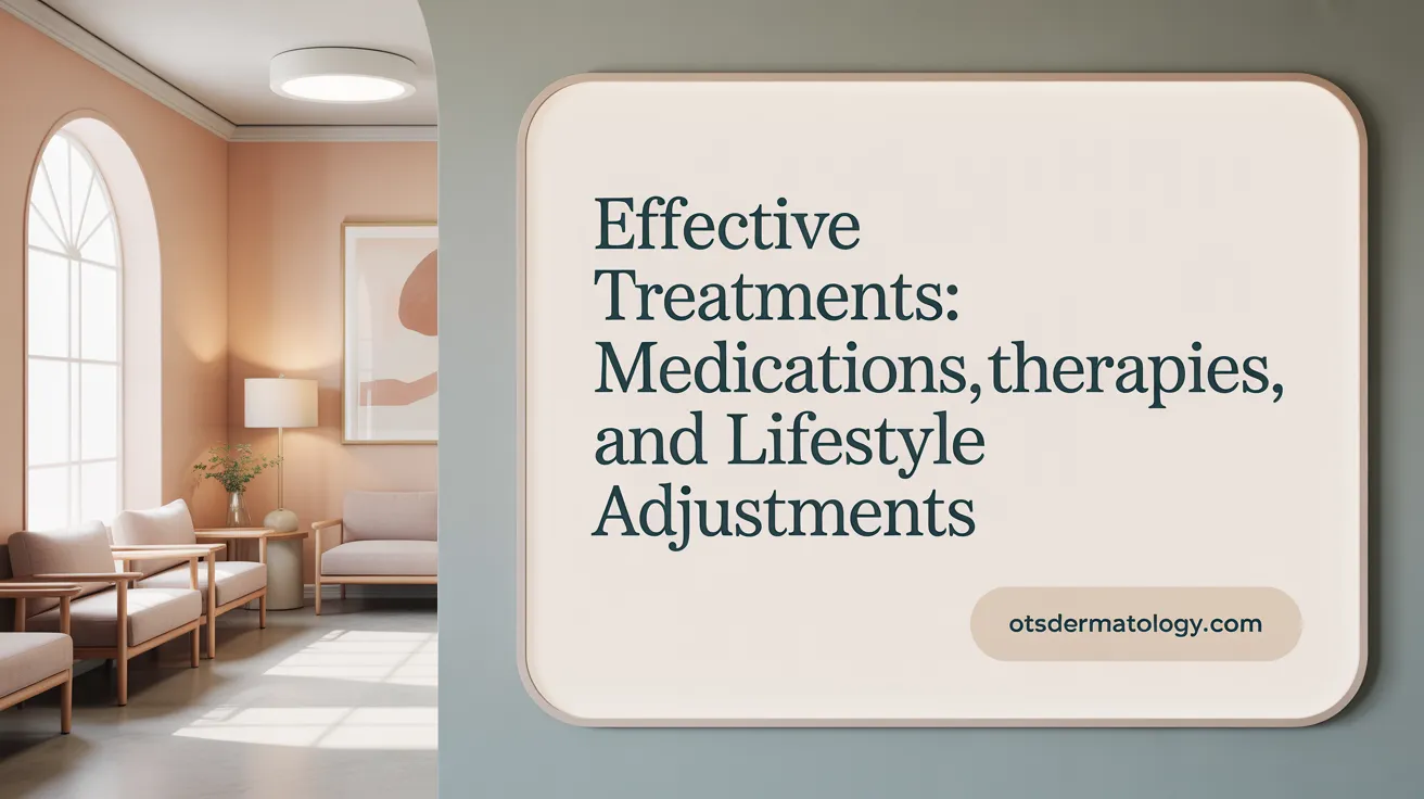 Effective Treatments: Medications, Therapies, and Lifestyle Adjustments