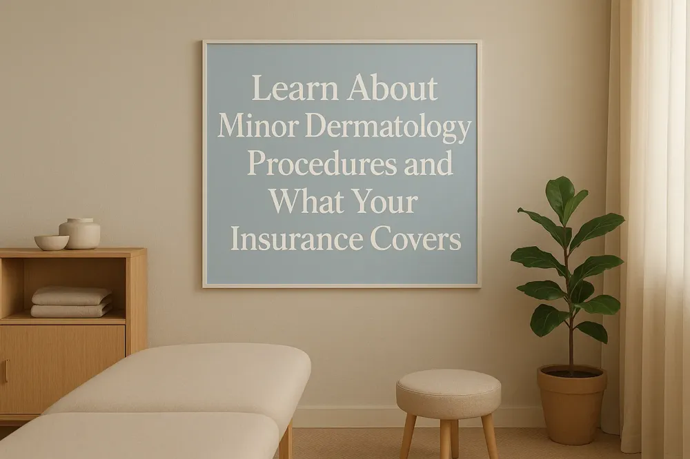 Learn About Minor Dermatology Procedures and What Your Insurance Covers