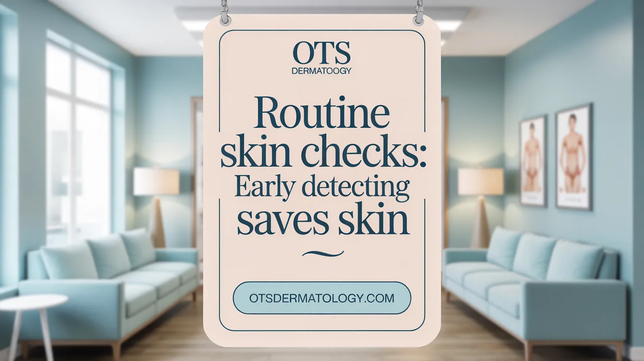 Routine Skin Checks: Early Detection Saves Skin